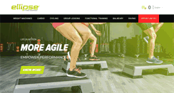 Desktop Screenshot of ellipse-fitness.com
