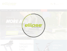 Tablet Screenshot of ellipse-fitness.com
